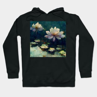 Waterlilies on the pond II Hoodie